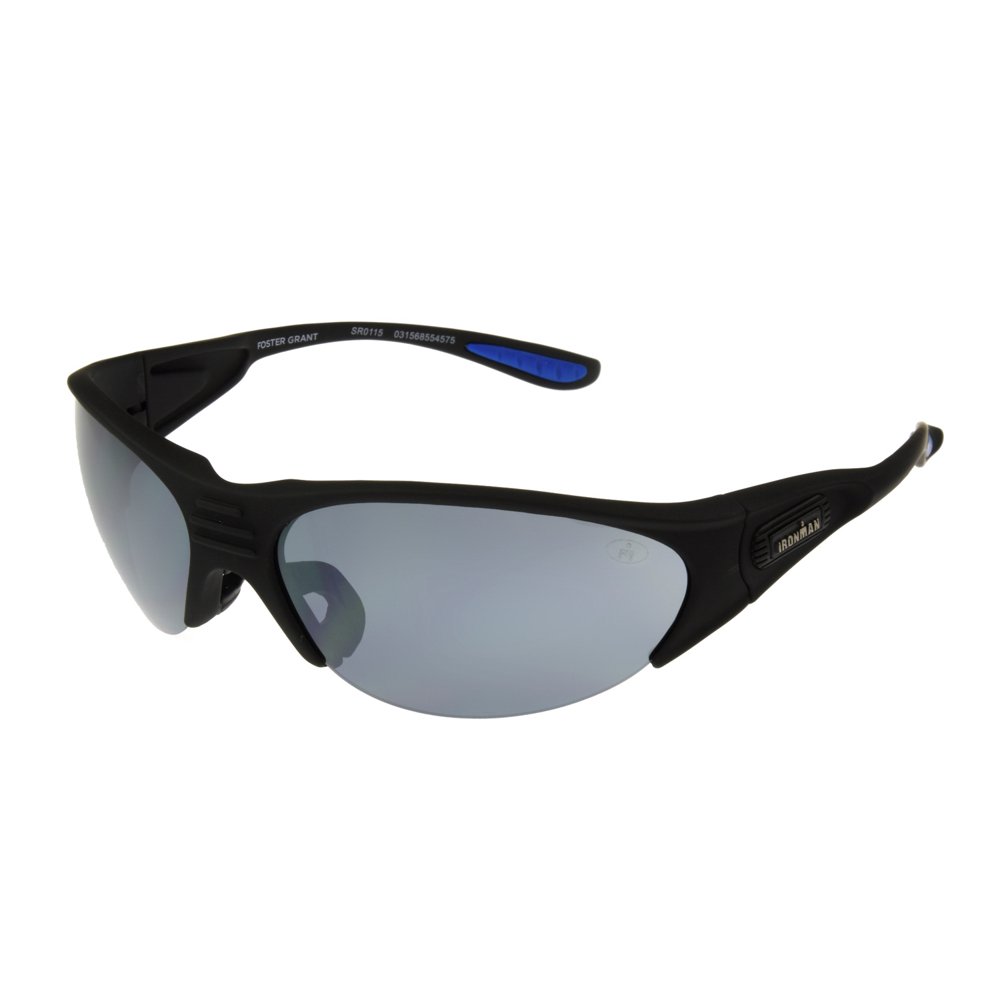 Ironman IRONMAN Men's Black Wrap Sunglasses QQ08