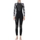 thumbnail image 1 of DivaSail Wetsuits Buceo Traje de buceo Hombre y traje de mujer de manga larga de manga larga Pantalones largos Cuerpo completo Traje de baño transpirable Pieles de buceo Mujeres Negro / blanco 【M】 seitruly OD003283-07, 1 of 7