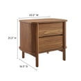 thumbnail image 4 of Cadence 2-Drawer Nightstand in Oak, 4 of 60