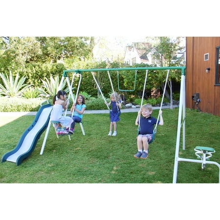 sportspower metal swing set 