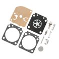 thumbnail image 3 of Carburetor Repair Kit, Iron Simple Installation Diaphragm Gasket Rebuild Kit Gardening Tools Anti Damage  for Replacement for Lawn Mower, 3 of 8