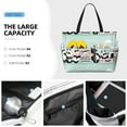 thumbnail image 3 of Balery Cute Panda Beach Travel Bag - Water-Resistant, Large Capacity Lightweight Tote with 7 Pockets for Women and Men - Perfect for Beach, Pool, Gym, and Travel, 3 of 7