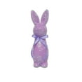 thumbnail image 5 of 6Pcs 9.64Inch Easter Glitter Foam Bunny Figurine with Ribbon Bow, Table Centerpiece for Spring Party Easter Supplies, 5 of 9