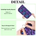 thumbnail image 6 of Microfibre Drying Mat for Kitchen Aqua and Purple Damask Pattern Dish Drying Drainer Mat Absorbent Drying Mat Washing Up for Glass, Plate & Cup 16inch X 18inch, 6 of 7