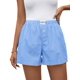 thumbnail image 1 of Pantalones cortos tipo bóxer LOMON para mujer, casual, de algodón, de verano, XXL, 1 of 6