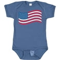 thumbnail image 3 of Inktastic Grunge American Flag Boys or Girls Baby Bodysuit, 3 of 5