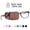 Chocolate Brown, variant on Astropic Eye Patch Medical | 2Pcs Large Silk Eye Patches for Adults Kids | Eye Patch for Glasses | Over Glasses Eyepatch for Lazy Eye, Double Vision, Amblyopia and After Surgery (Large, Brown)