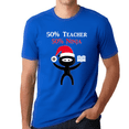 thumbnail image 2 of Teacher Christmas Shirt for Men Teacher Christmas Gifts for Teachers Funny Teacher Ninja Shirt, 2 of 6