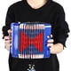 thumbnail image 2 of Juguete de acordeón ABS azul seguro acordeón para niños para niños manos jóvenes niños adolescentes ANGGREK Otros, 2 of 8