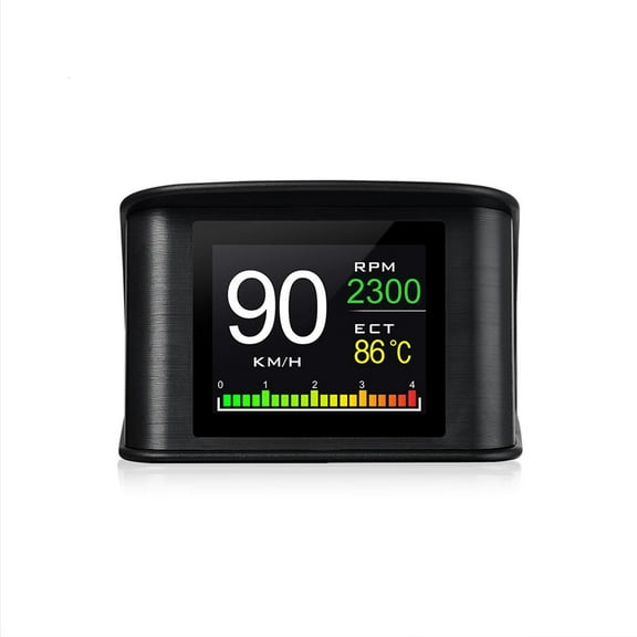 WE-POLUJ Car HUD for Head UP Display Odometer Speed Display Projector OBD Meter Water Tem