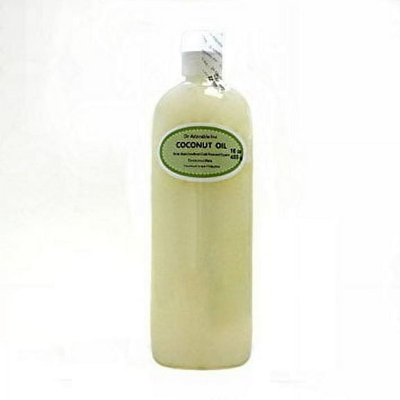 Dr Adorable - 16 oz - Coconut Oil Extra Virgin - 100% Pure Organic Cold Pressed Unrefined Natural Hair Skin