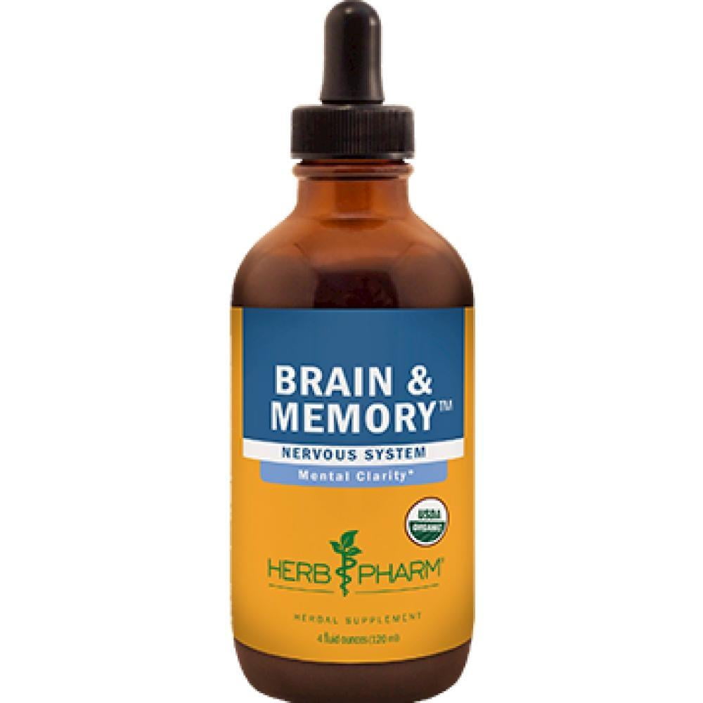 Herb Pharm Brain & Memory Tonic Compound 4 oz FGG04 ME