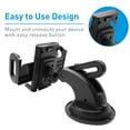 thumbnail image 4 of Macally Dashboard & Windshield Suction Cup Phone Mount Holder With Extendable Arm For Apple iPhone 14 13 X Pro Max mini SE 8 Plus, Samsung Galaxy Note S23 S22 Ultra Plus 5G TELEHOLDER2, 4 of 9
