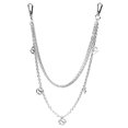 thumbnail image 1 of Trousers Chain Double Layer Letter S Unisex Metal Jean Wallet Chain Pants Chain, 1 of 10