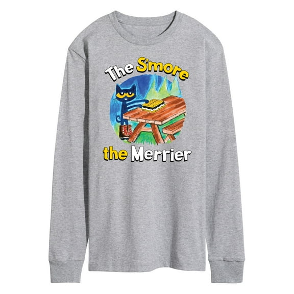 Pete The Cat - The Smore The Merrier - Men's Long Sleeve T-Shirt