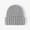 GREY, variant on Unisex Fall Winter Mohair Boucle Soft Warm Cuffed Rollup Beanie Korea Knit Skull Ski Cuffed Hat