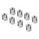 thumbnail image 3 of 16 Pcs Stainless Steel Wire Rope Green Wall Trellis Fitting Cross Clip 3mm Wire, 3 of 5