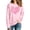 18# Pink, variant on Breast Cancer Shirts for Women Breast Cancer Awareness Long Sleeve T Shirt, Graphic Tee Fall Casual Long Sleeve T-shirt Support Squad Breast Cancer Casual Tops Black XXL