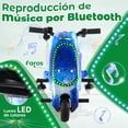 thumbnail image 3 of Triciclo Eléctrico Montable Honey Whale 008B Azul, 3 of 7