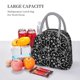 thumbnail image 5 of Fotbe Skeletons Dancing Bolsa de Almuerzo con Estampado, Lonchera Aislada, Contenedor de Comida Reutilizable Tipo Cooler a Prueba de Fugas, 5 of 6