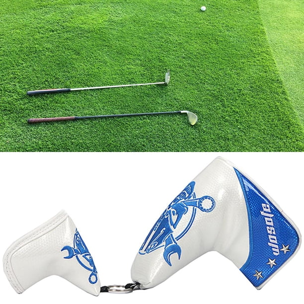 Regalos del golfista de cabeza del putter de del blanco shamjiam Cubiertas de cabeza de putter de golf