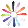 thumbnail image 1 of TopTie Wholesale 12 Pcs Kid's Solid Color Neckties, 10 Inch Ties, 1 of 9
