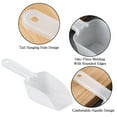 thumbnail image 3 of Ogetok Plastic Ice Scoop Clearance, Clear Bar Scooper, Multi-purpose Kitchen Scoop for Flour, PopCorn, Coffee Beans and Pet Food, 3 of 7