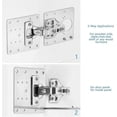 thumbnail image 2 of Kit de placa de reparación de bisagra de armario KEWITY acero inoxidable 10 Uds., 2 of 5