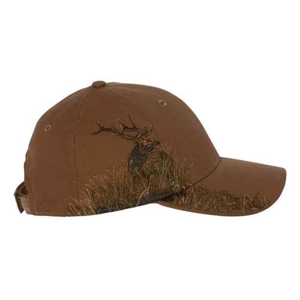 Dri Druck - Gorra de alces de la serie de vida silvestre - marrón DRI DUCK Gorra de béisbol