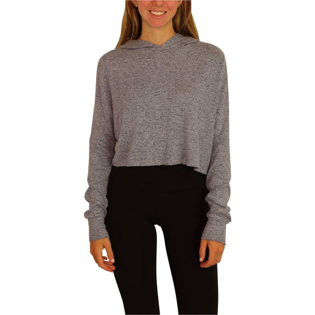 Aeropostale T-shirt de Pyjama à Capuche pour Femmes, Bleu, Juniors, Grand