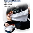 thumbnail image 3 of Libretto Microfiber Cleaning Cloth Set - Lint-Free, 3 Sizes for Guitar, Violin, Piano, Brass & Woodwinds, Gray, 3 Count, 3 of 8