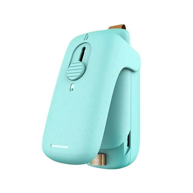 Mini Bag Sealing Machine,Heat Sealing Machine And Cutting Machine, Portable Bag Resealing Machine, Food Protector, Used To Seal Plastic Bags To Store Snacks (Without Batteries)