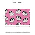 thumbnail image 4 of Placemats Set Of 4 / 6, Cute Cow Pink Placemats For Dining Table Indoor/Outdoors Heat Resistant Washable Placemats 18" X 12", 4 of 8