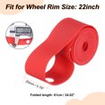 thumbnail image 2 of Uxcell 2Pcs Cinta de Llanta de Bicicleta 22" x 20mm Cinta de Bisel para Rueda de Bicicleta, 2 of 7