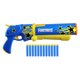 thumbnail image 1 of Nerf Fortnite Half Tone Hero Blaster, código de bonificación para desbloquear Half Tone Hero Wrap en el juego, carga abierta, 12 dardos Nerf Elite, regalos Fortnite (exclusivo de Amazon), 1 of 5