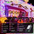 thumbnail image 2 of Cadena de luces KAQ, 27 m, multicolor, 240 LED, 8 modos, resistentes al agua, 2 of 9