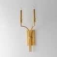 thumbnail image 3 of 12782GL Maxim Lighting Normandy - 2 Light Wall Sconce-24.25 Inches Tall and 9 Inches Wide, 3 of 5