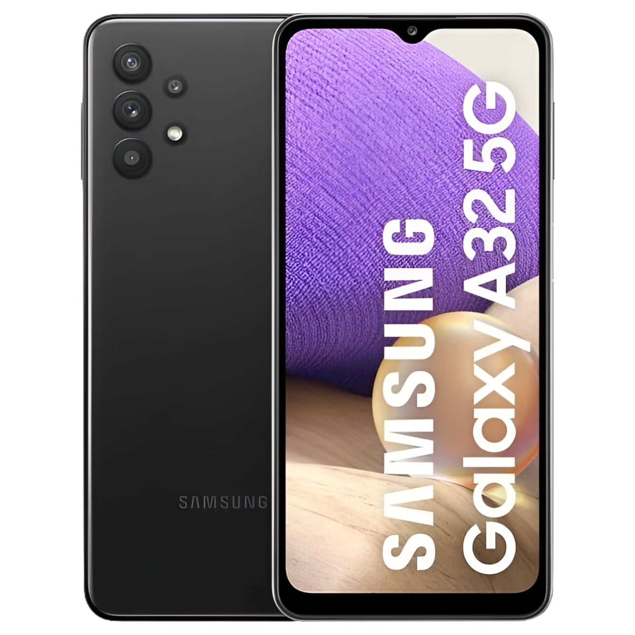 Restored SAMSUNG Galaxy A32 5G A326U 64GB GSM / CDMA Unlocked Android Smartphone (US Version) - Awesome Black (Refurbished)