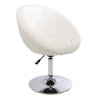 White Faux Leather