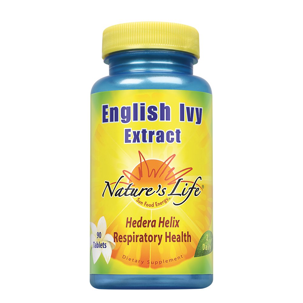 Nature's Life English Ivy Extract Helps Support Respiratory
