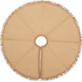thumbnail image 3 of VHC Brand Festive Natural Burlap Tree Skirt 32256, 3 of 4