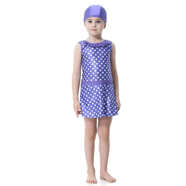 JTieacloth Girls Long Sleeve Swimwear Two Piece With Rash Guard Swim Shirt And Board Shorts Sun UPF 50+ Swim For Beach Pool,Sizes 4-5 Years