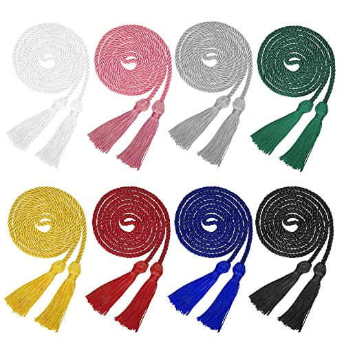 Boluotou 8 Pieces Graduation Honor Cords Graduation Tassel Honor Cord