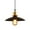 Black, variant on Small Industrial Metal Iron Pendant Lighting for Over Kitchen Sink, Retro Rustic Ceiling Light Fixtures for Dining Table, Vintage American Hanging Lamp, Farmhouse Kitchen Island Chandelier