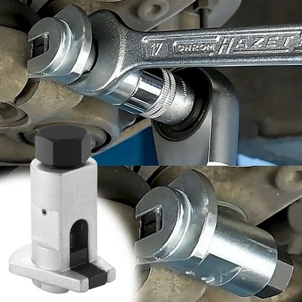 Herramienta de desmontaje de cojinetes de brazo inferior automotriz | Separador de compensación de mitigación de vibraciones | Extracción del cubo del puntal del resorte de suspensión | Metal |