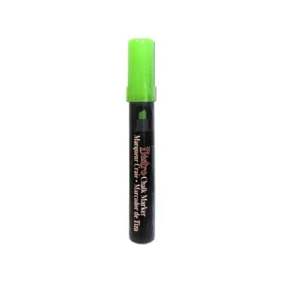 Marvy Bistro Chisel Tip Chalk Marker - Fluorescent Green