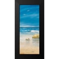 thumbnail image 2 of Kingsley 8x14 Black Modern Framed Museum Art Print Titled - Shore Panel I, 2 of 5