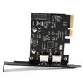 thumbnail image 4 of FLAMEEN USB3.1 Carte d'Extension Type-C + Type-une Carte d'Extension de Bureau pour ASMedia ASM3142 10Gbps, USB3.1 Carte d'Extension, 4 of 8