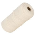 thumbnail image 3 of Cotton Rope, Soft Rope DIY Crafts Making Cotton Yarn Cord, Weaving For Packaging Materials Threads Crafts And Hobbies Bandages Knitting Decorative Items, 3 of 8