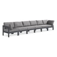 thumbnail image 1 of Meridian Furniture Nizuc Grey Outdoor Patio Modular Sofa, 1 of 9